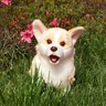 Peluche chien corgi gallois mignon pour enfants Pembroke PupMED animal en peluche de la vie