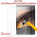 3 Packs Guatemala Protecteur en verre pour Samsung Galaxy Tab S7 Plus FE S8 Plus Ultra SM-X700