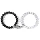 Bracelets d'amitié assortis pour 2 ensemble de Bracelets en pierre naturelle bijoux d'amour