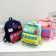 Sacs d'école de voiture de dessin animé pour enfants sac à dos d'école maternelle cartable de mode