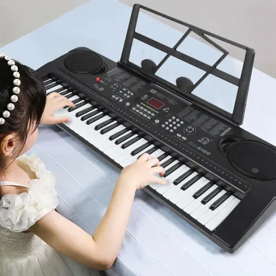 Clavier de piano électronique ABS écran tactile numérique compact kit avec micorphone jouets