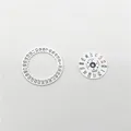 Pièces de rechange pour mouvement de montre calendrier date jour disque de roue pour NH35 NH36