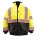 OCCUNOMIX LUX-350-JB2-Y2X Two Tone Jacket,Unisex,2XL,Yellow