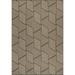nuLOOM Leona Modern Geometric Indoor/Outdoor Area Rug 8 x 10 Charcoal
