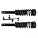 SCITOO Front Strut Spring Assembly Stabilizer Bar Link Fit for 2010 2011 2012 for Ford Fusion 2010 2011 for Mercury Milan