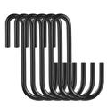 NOGIS 20 Pack 2.4 Inch Heavy Duty S Hooks S Shaped Hooks Hanging Hangers Hooks for Kitchen Bathroom Bedroom and Office: Pan Pot Coat Bag Plants