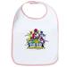 CafePress - Go Go Power Rangers Group Shot - Cute Cloth Baby Bib Toddler Bib