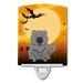 Caroline s Treasures BB4405CNL Halloween Chow Chow Blue Ceramic Night Light 6x4x3 multicolor