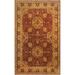 Pasargad Home Agra Collection Hand-Knotted Lamb s Wool Area Rug-11 2 X 18 4 Red