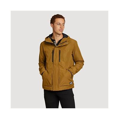 Eddie Bauer Men's Rainfoil Utility Waterproof Rain Jacket - Antique Bronze - Size L