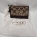 Coach Accessories | Coach Signature Credit Card Holder | Color: Brown/Tan | Size: Os