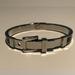 Michael Kors Jewelry | Michael Kors Buckle Bangle Bracelet Euc | Color: Black/Silver | Size: Os