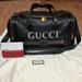 Gucci Bags | A83- % Authentic Gucci Calfskin Duffel Bag | Color: Black | Size: Os