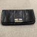 Coach Bags | Coach Oversized Black Kristen Clutch With Silver Hardware | Color: Black | Size: 13” L X 7” H