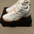 Nike Shoes | Nike Air Jordan 11 Retro Low Gg In White And Orange | Color: Orange/White | Size: 9