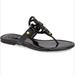 Tory Burch Shoes | Like New Tory Burch Miller Patent Sandal | Color: Black | Size: 9.5