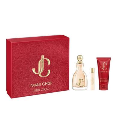 I Want Jimmy Choo 3 Piece Set Standard Eau De Parf...