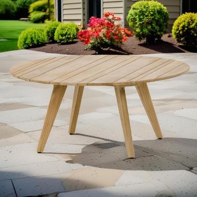 Surf 36 inch Dia Round Teak Coffee Table