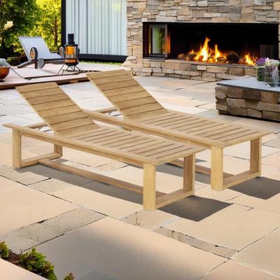 Horizon Elevated High Chaise Lounger Set