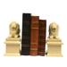 Bello Treasure Lion Bookend Marble in Brown | 6.78 H x 3.25 W x 3.75 D in | Wayfair BE347-KH2