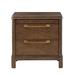 Red Barrel Studio® Kuruova 2 - Drawer Nightstand in Wood in Brown | 28.75 H x 28 W x 17.25 D in | Wayfair 144BF812F13A444293D1091B4C3B6924