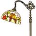 Bloomsbury Market Kahler 64" Arched Floor Lamp Glass/Metal in Brown/White | 64 H x 12 W x 12 D in | Wayfair 254F1602A6814088962B13B2093BDF76