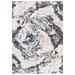 Blue/White 91 x 63 x 0.79 in Area Rug - Ivy Bronx Dixil 104 Area Rug In Ivory/Blue | 91 H x 63 W x 0.79 D in | Wayfair