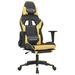 Inbox Zero Gaming Chair w/ Footrest Faux Leather Faux Leather in Black | 50.4 H x 26.4 W x 22.8 D in | Wayfair B91BFB9D52274C3398BA882F327D8CFE