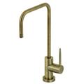 Kingston Brass KS6193NYL New York Single-Handle Cold Water Filtration Faucet, Antique Brass - Kingston Brass KS6193NYL