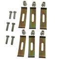 Kingston Brass KUHDWR6 Undermount Clip 6 Clips Pack - Kingston Brass KUHDWR6