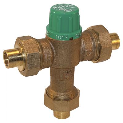 Zurn Industries 12-ZW1017XLPEX 1/2" Thermostatic Mixing Valve w/ PEX connection