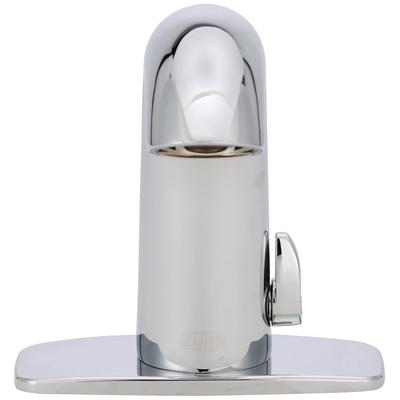 Zurn Industries Z6950-XL-IM-S.0001 Deck Mount Battery Sensor Faucet w/ 1.5 gpm Aerator & Integral Mixing Valve - 4" Plate, Chrome