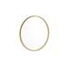 Flash Furniture HFKHD-0GD-CRE8-291315-GG 20" Round Large Accent Wall Mirror, Metal, Gold