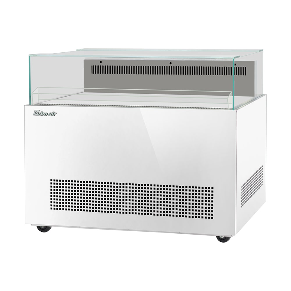 Turbo Air TOS-50NN-W 50-1/4" Horizontal Open Air Sandwich & Cheese Merchandiser w/ 1 Level, 115v, White