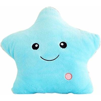 Led Star Luminous Light Pillows Kids Plush Toys Party Decorations