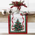 Elrene Home Fashions Villeroy & Boch Toy's Delight Weihnachtstischläufer, Festliche Tischdekoration, 33 x 178 cm