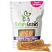 Nature Gnaws Natural Mixed Beef Tendon & Paddywack Chews for Dogs (8 oz) Rawhide-Free Pet Treats