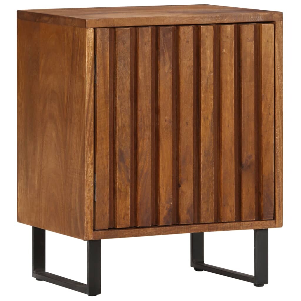 vidaXL Nachttisch 40 x 30 x 50 cm Mangoholz Massiv Image