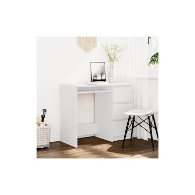 vidaXL Schreibtisch Weiß 90x45x76 cm Holzwerkstoff