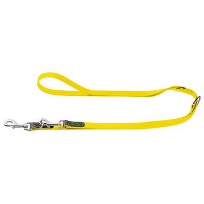 Hunter - Adjustable Leash Convenience - Hundeleine Gr Länge max. 200 cm - Breite 1,5 cm gelb