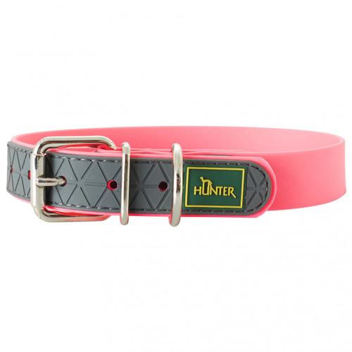 Hunter – Collar Convenience – Hundehalsband Gr Halsumfang 47 – 55 cm – Breite 2,5 cm rosa