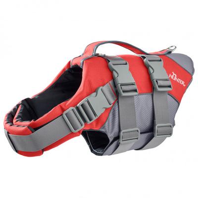 Hunter - Swimming Vest Moss - Hundegeschirr Gr Hals 34-40 cm - Bauch 51-65 cm rot