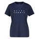 Asics Damen Tennisshirt COURT TENNIS GRAPHIC TEE, dunkelblau, Gr. S