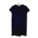 J. Crew Dresses | J. Crew Womens Sz S Blue Stretch Keyhole Neck Cap Sleeve Bow Shift Dress. | Color: Blue | Size: S