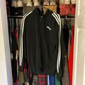 Adidas Jackets & Coats | Black Adidas Jacket | Color: Black/White | Size: M