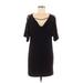 S.L. Fashions Cocktail Dress - Sheath: Black Dresses - Women's Size 6