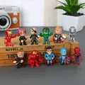 Figurines d'action Q Avengers pour enfants mini figurines MEDK Thor Spider Man jouets modèles