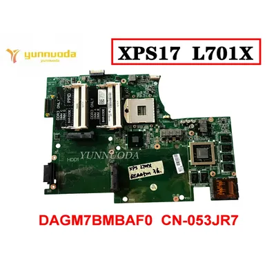 Carte mère pour DELL XPS17 L701X HM57 GT455M 3 go DDR3 CN-053JR7 testé originale pour ordinateur