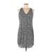 Old Navy Casual Dress - Shift V Neck Sleeveless: Black Dresses - Women's Size Small