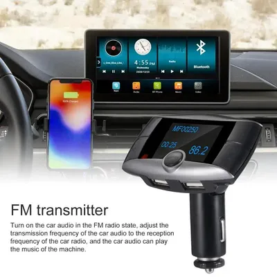 Transmetteur FM sans fil pour voiture kit automatique lecteur MP3 prend en charge le lecteur de